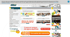 Desktop Screenshot of fundacioncnse.org